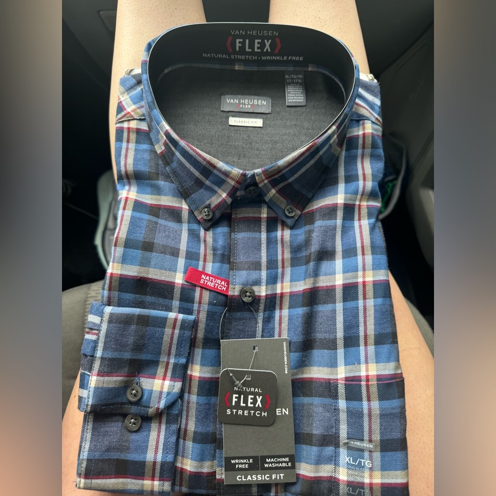 Van heusen classic fit button up
